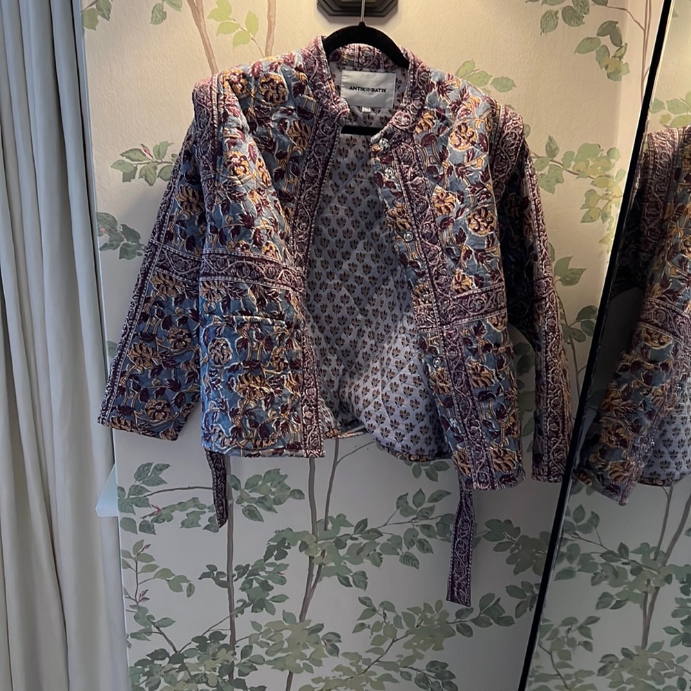 Antik batik jacket size small